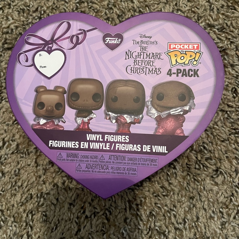Funko Purple Heart-Shaped Valentine's Box